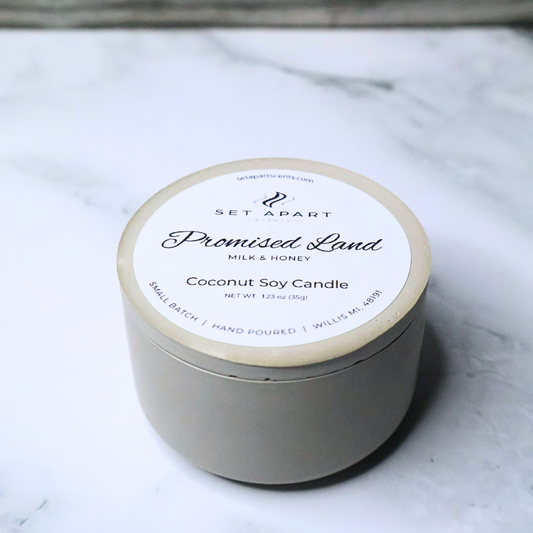 Promised Land Sample Candle