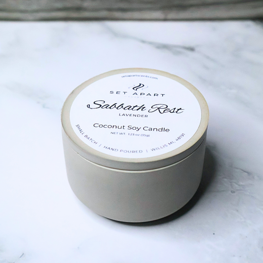 Sabbath Rest Sample Candle